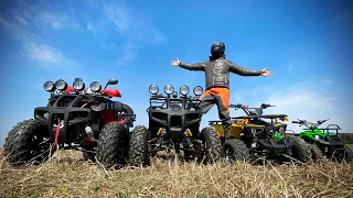 Hardest offroading on the cheapest ATVs Tiger! Will they survive?