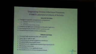 Chronic Infections and Connection to Autoimmune Disease: Diagnosing
