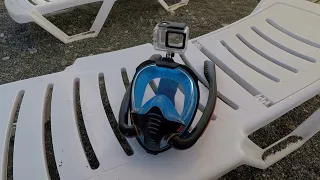 Обзор и доработка полнолицевой маски для подводного плавания.