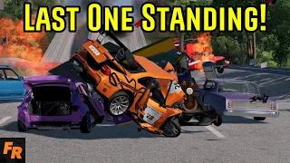 Who Will Be The Last One Standing Against The Shredder - BeamNG Drive