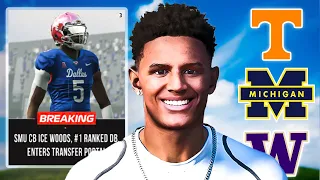 I Entered The Transfer Portal As The #1 College CB (NCAA 24)