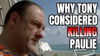 Why Tony Considered Killing Paulie - Soprano Theories