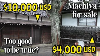 I WANTED to buy Two Traditional Akiya houses in a Japanese Countryside town - Houses under 10K USD