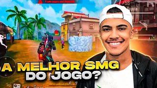 SOLO VS DUO INSANO COM 20 KILLS!! ESSA ARMA SMG TÁ MELHOR QUE A MP40? - FREE FIRE