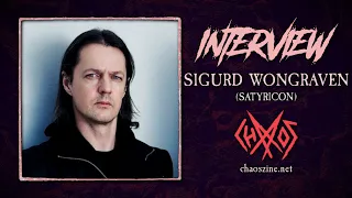 Sigurd "Satyr" Wongraven talks about Satyricon's remastered albums and new music