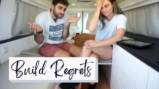 Biggest Camper Van Build Mistakes and Regrets