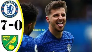 Chelsea vs Norwich City 7-0 Premier League  ● 23/10/2021 HD