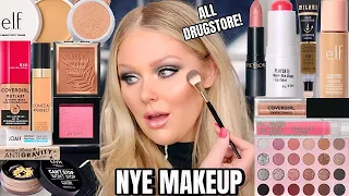 *ALL DRUGSTORE* New Years Eve 2023 Makeup Tutorial 🤩 Kelly Strack