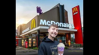 MRBEAST TRIES THE GRIMACE SHAKE!!!! (gone wrong...)