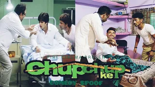 ChupChupke Movie Spoof | Best Comedy Scene |  Rajpal Yadav | Laugh India Laugh | Fire Cinema |