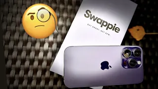 Unboxing the Purple iPhone 14 Pro from Swappie in 2023