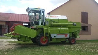 Przygotowania do żniw {Claas Dominator 48}