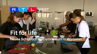 Fit for life: Neues Schulfach am Gymnasium in Würselen | RTL WEST, 28.09.2023