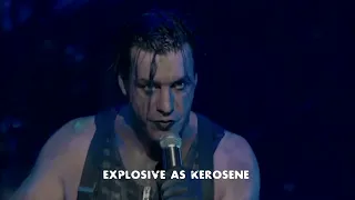 Rammstein: Benzin [English translated LYRIC Video]