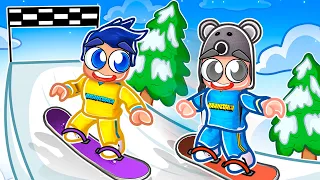 OBBY DE SNOWBOARD NO ROBLOX - Brancoala Games