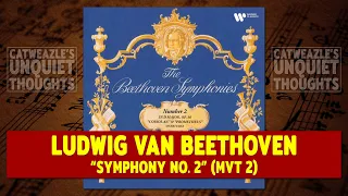 Ludwig van Beethoven: "Symphony No. 2 - Movement 2" (1960) {Otto Klemperer}