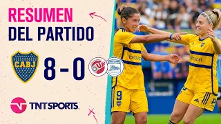 ¡Histórica goleada de las Gladiadoras ante las Guerreras! | #Boca 8-0 #UAIUrquiza | Resumen