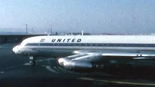 United Douglas DC-8-21 - "Airport Action SFO" - 1962