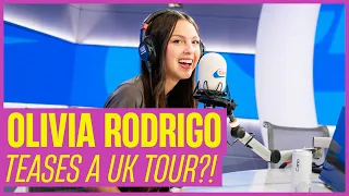 Olivia Rodrigo reveals WHO inspired her new album 'GUTS' and hints a UK tour! 🤯