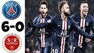 PSG vs Reims 6-0 Extented Highlights & All Goals 2021