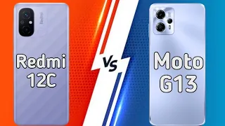 Redmi 12C Vs Moto G13