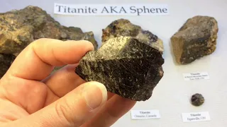 Crystal & Mineral Education: TITANITE AKA SPHENE