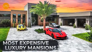 YOU MUST SEE THE MOST EXPENSIVE MANSIONS AND HOMES | 1 HOUR TOUR OF LUXURY REAL ESTATE