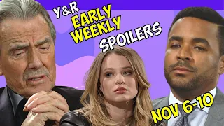 Young and the Restless Early Edition Spoilers November 6 - 10 #youngandrestless #yr