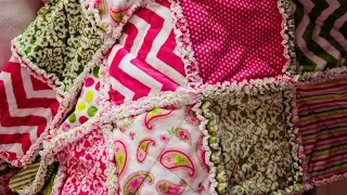 How to make a rag quilt (Sewing tutorial for beginners)