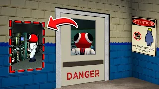 What's Inside RED'S SECRET ROOM in Rainbow Friends