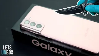 Samsung Galaxy S21 Unboxing and Camera Test (ASMR Unboxing)