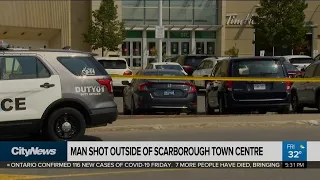 Man injured in shooting outside Scarborough Town Centre