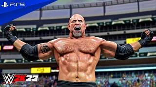 WWE 2K23 - Goldberg vs. The Undertaker - Full Match at WrestleMania XL | PS5™ [4K60]