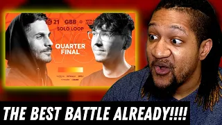 Reaction to Rythmind 🇫🇷 vs BreZ 🇫🇷 | GRAND BEATBOX BATTLE 2021: WORLD LEAGUE | Quarter Final