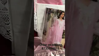 Pakistani suit.. with heavy embroidery patches and lace.. shopping haul. clothing haul