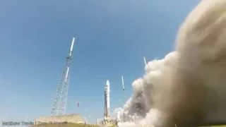 GoPro East Of The Pad Captures Atlas V AFSPC-5 X-37B / LightSail Launch