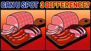 【Find 3 differences in 90 seconds】 Hard spot the difference game for adults | Test Your Skills Today