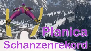 Skifliegen Planica Sprungserie mit Sturz ❄️ SkiJumping 2021/2022 RawAir