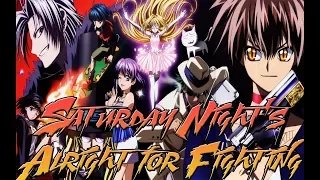 Black Cat AMV Nickelback feat  Kid Rock - Saturday Night's Alright for Fighting