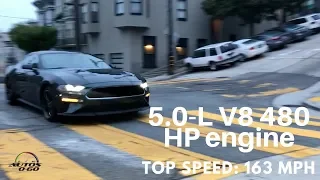 2019 Mustang Bullitt Special Edition car chase in San Francisco