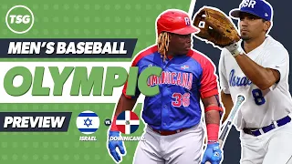 Olympic Baseball Elimination Heat: Team Israel vs Dominican Republic