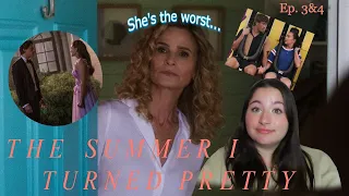 THEIR AUNT IS AWFUL | *The Summer I Turned Pretty* First Time Watching (S2 Ep. 3&4 Reaction)