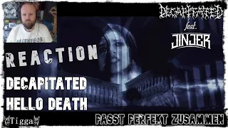 Das passt!!! | DECAPITATED feat. Tatjana von JINJER - Hello Death