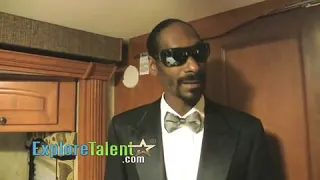 Snoop Dogg gives opportunity to any up and coming artist to use ExploreTalent.com and see what it do