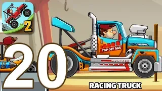 Hill Climb Racing 2 - Gameplay Walkthrough Part 20 - Racing Truck (iOS, Android)