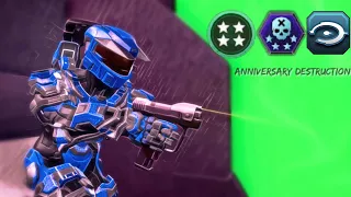 Halo 5 - 41 Kills in Anniversary Throwback Playlist! (Carrying Potato Teammates)