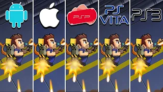 Jetpack Joyride (2011) Android vs iOS vs PSP vs PS Vita vs PS3 (Which One is Better?)