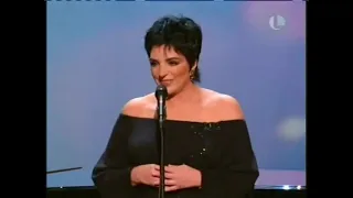 GLAAD awards 2005 .Liza Minnelli is presented the Vanguard Award