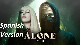 Alone Pt. II - Spanish Version (Alan Walker & Ava Max) Cover en Español