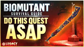 Biomutant DO THIS QUEST ASAP | Pri Murgel Sword | Early Ultimate Lumentower Weapon